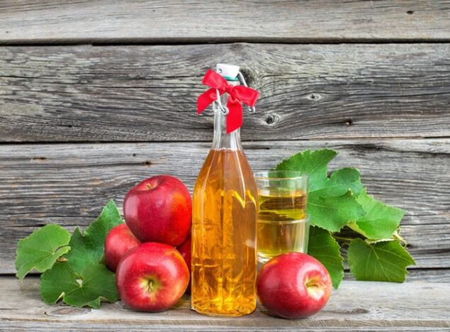 Apple vinegar for varicose veins